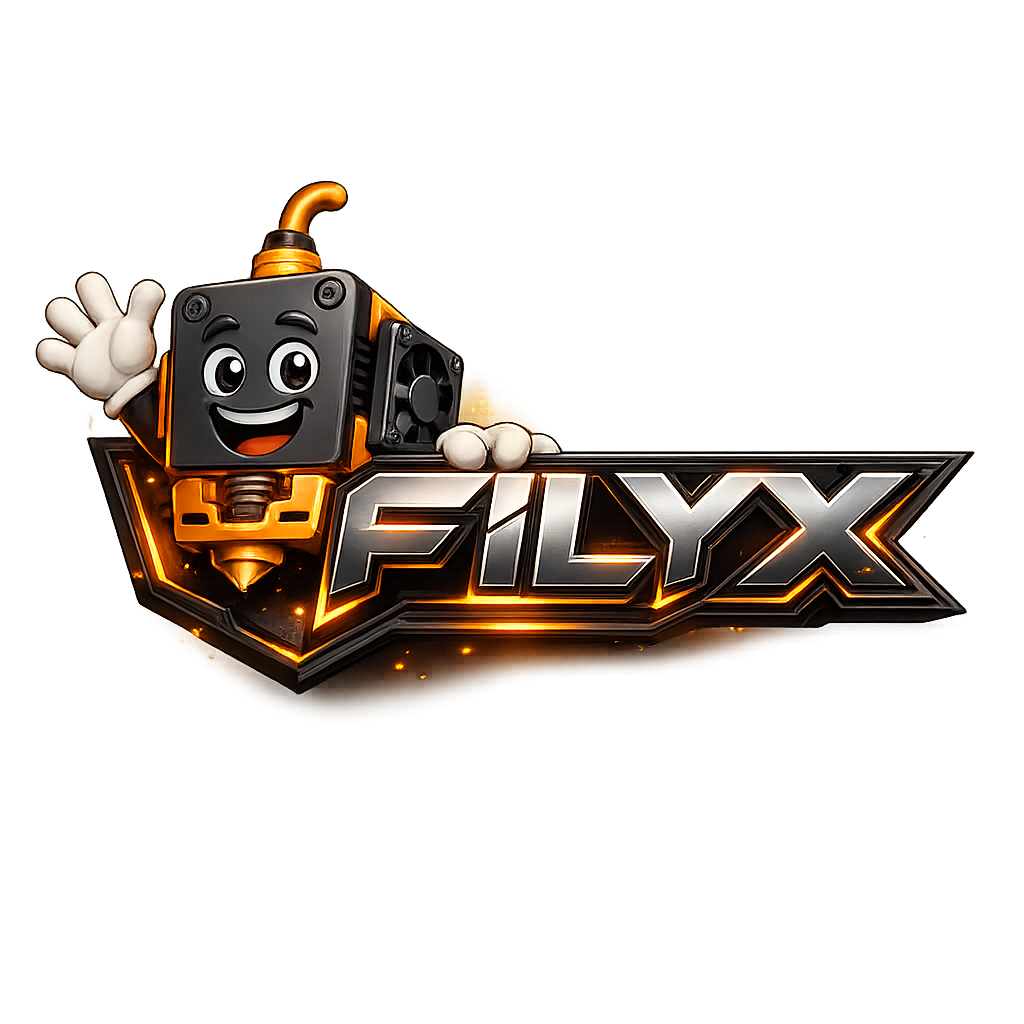 Logo FilyX avec la mascotte